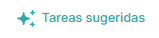 Lista de tareas sugeridas